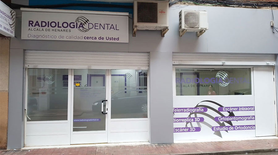 Fachada Centro Radiología Dental Alcalá de Henares