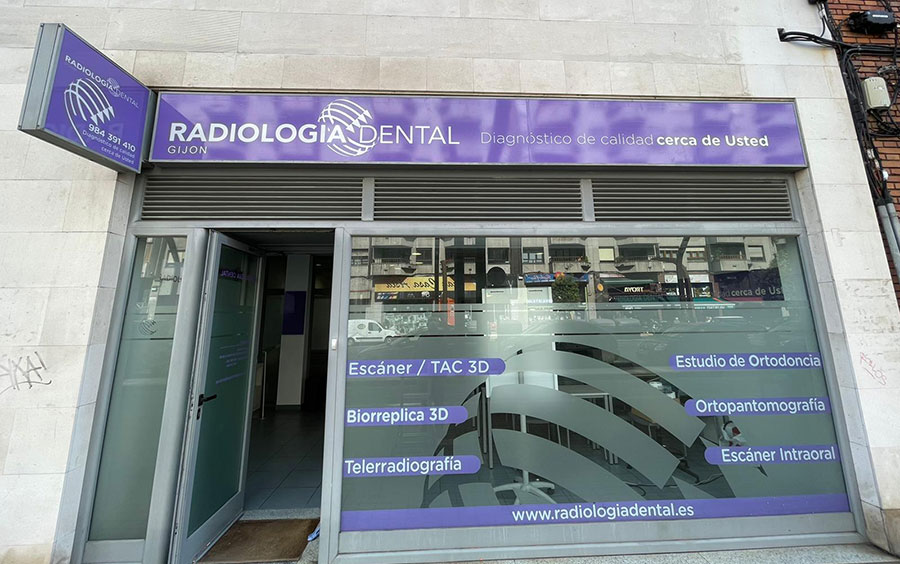 Fachada Centro Radiología Dental Gijón
